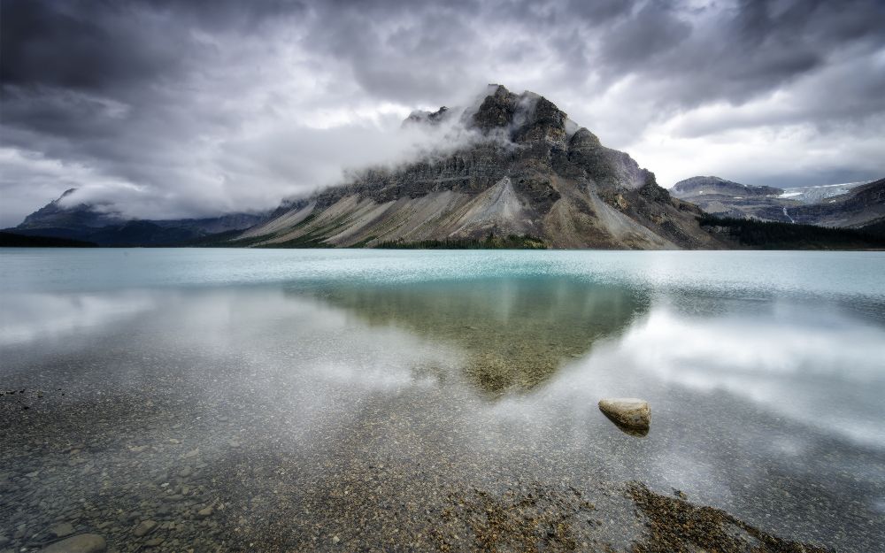 Bow Lake from Andrea Auf dem