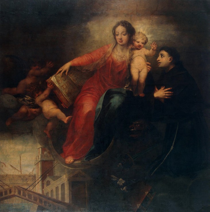 Madonna and Child with Saint Anthony of Padua from Andrea Celesti