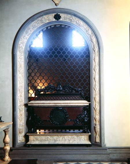Tomb of Giovanni (1421-63) and Piero (1414-69) de' Medici from Andrea del Verrocchio