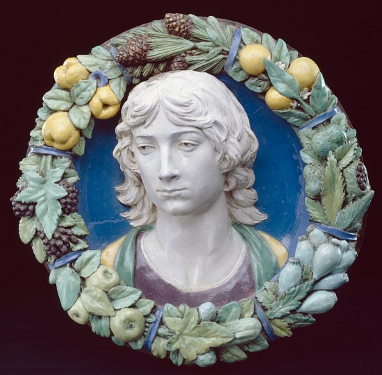 Head of a Youth from Andrea della Robbia