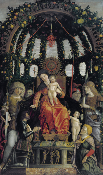Madonna della Vittoria from Andrea Mantegna