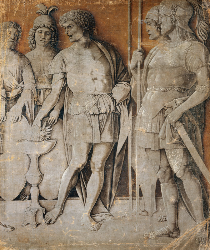 Mucius Scaevola from Andrea Mantegna