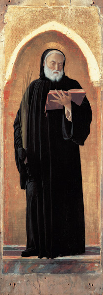 St.Benedict of Nursia from Andrea Mantegna