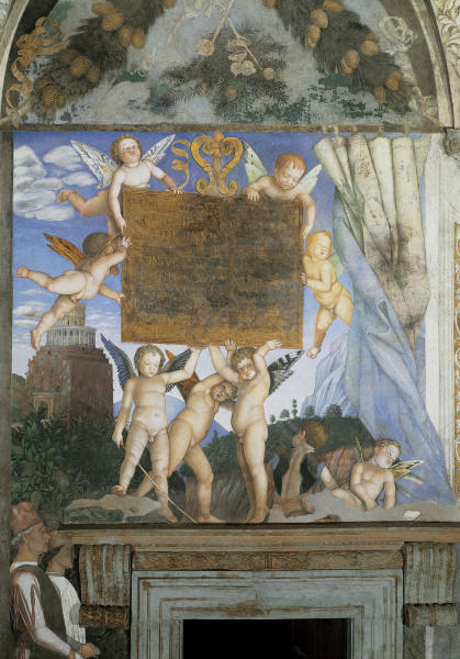 Camera degli Sposi, West Wall from Andrea Mantegna
