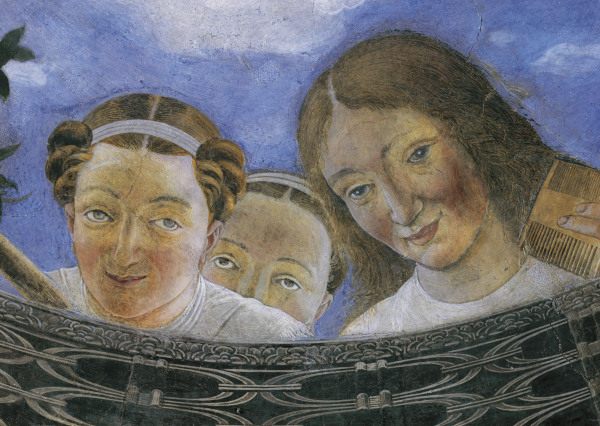 Cam.Sposi, Women looking down from Andrea Mantegna