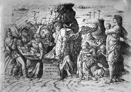 Grablegung from Andrea Mantegna