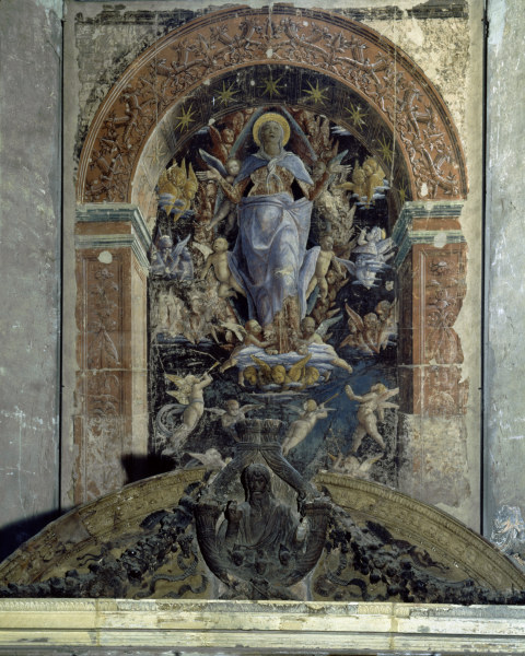 Assumption of Mary from Andrea Mantegna
