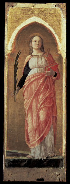 St.Justina from Andrea Mantegna