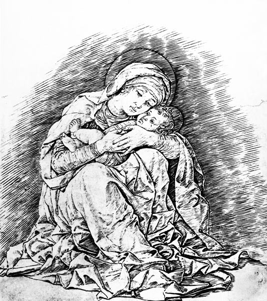 Maria mit Kind from Andrea Mantegna
