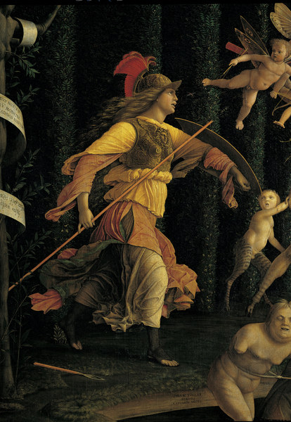 Triumph of Virtue over Vice from Andrea Mantegna