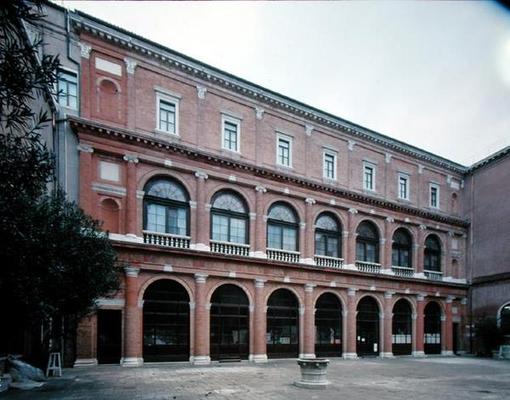Remaining wing of a monastery, now the Academy of Fine Arts, built 1552 (photo) from Andrea Palladio
