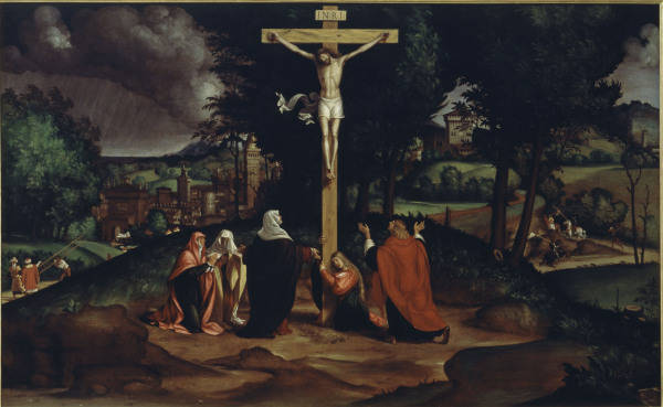 A. Previtali, Le Christ sur la croix... from Andrea Previtali