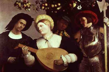 The Lute Player from Andrea Previtali