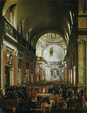 Urban VIII in Il Gesù / Painting / 1640