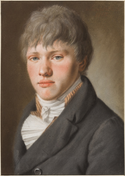 Male portrait from Andreas Joseph Chandelle