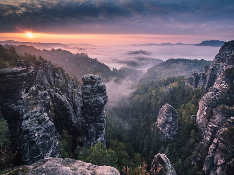 Sunrise on the Rocks from Andreas Wonisch