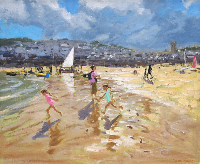 August in St Ives from Andrew  Macara