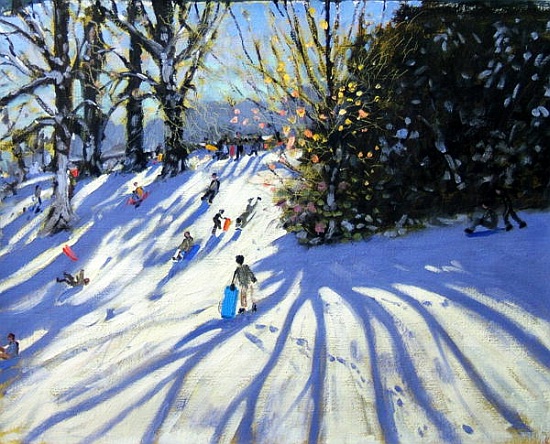 Early snow, Darley Park from Andrew  Macara