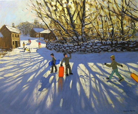 Red sledge, Monyash, Derbyshire from Andrew  Macara