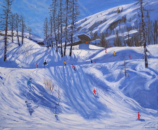 Ski station, Tignes from Andrew  Macara
