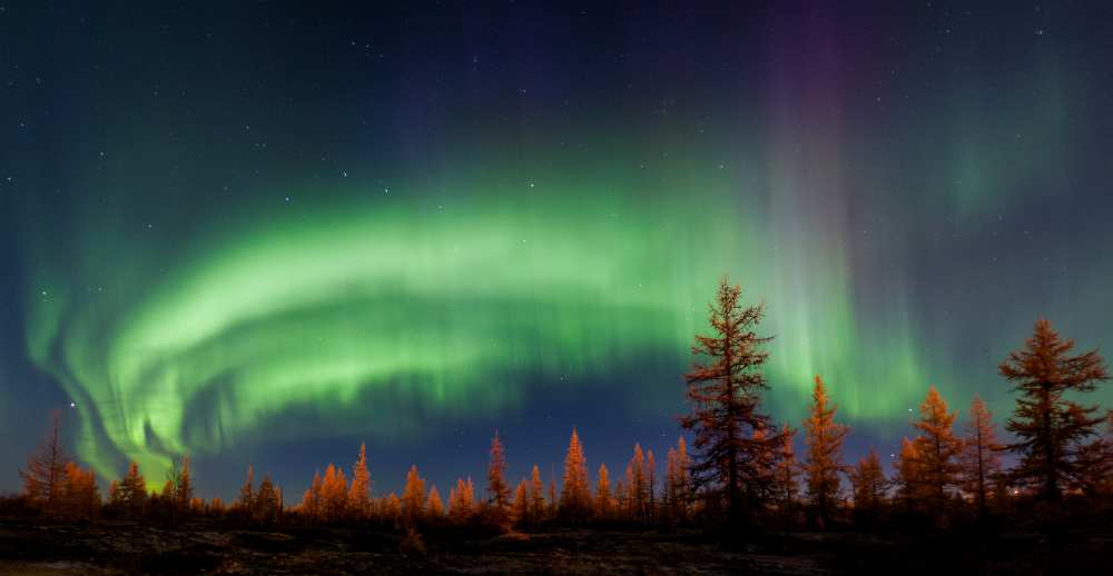 Northern lights from Andrey Snegirev