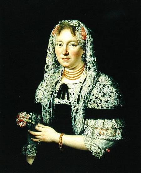 Portrait of a Patrician Lady from Gdansk from Andrzej Stech