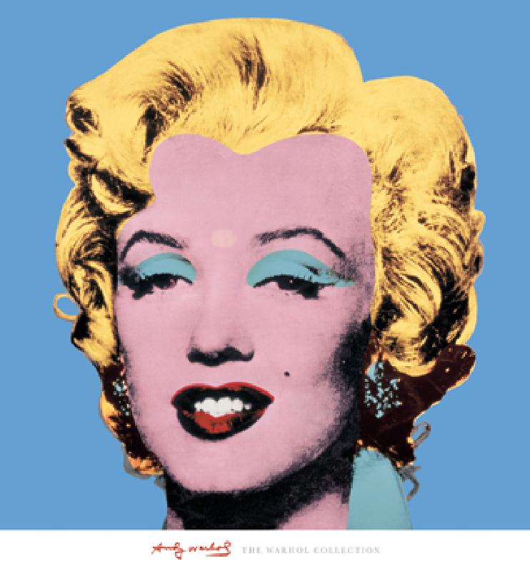 Shot - Blue Marilyn  - (AW-923) from Andy Warhol