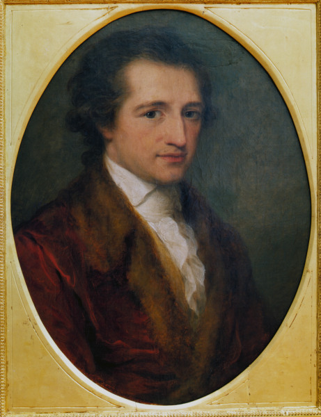 Goethe from Angelica Kauffmann