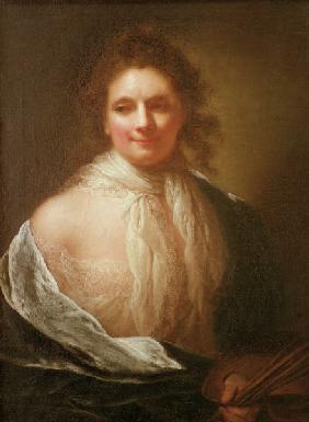 Anna D. Therbusch , Self-portrait