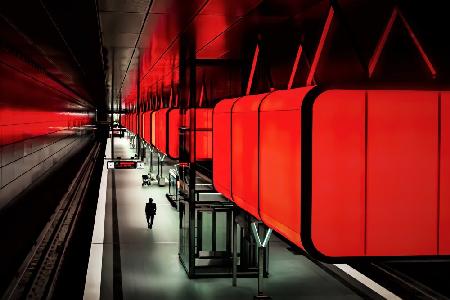 U- Bahn Rot