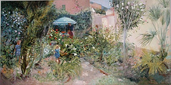 An Italian Garden, 1989 (oil on board)  from Ann  Patrick