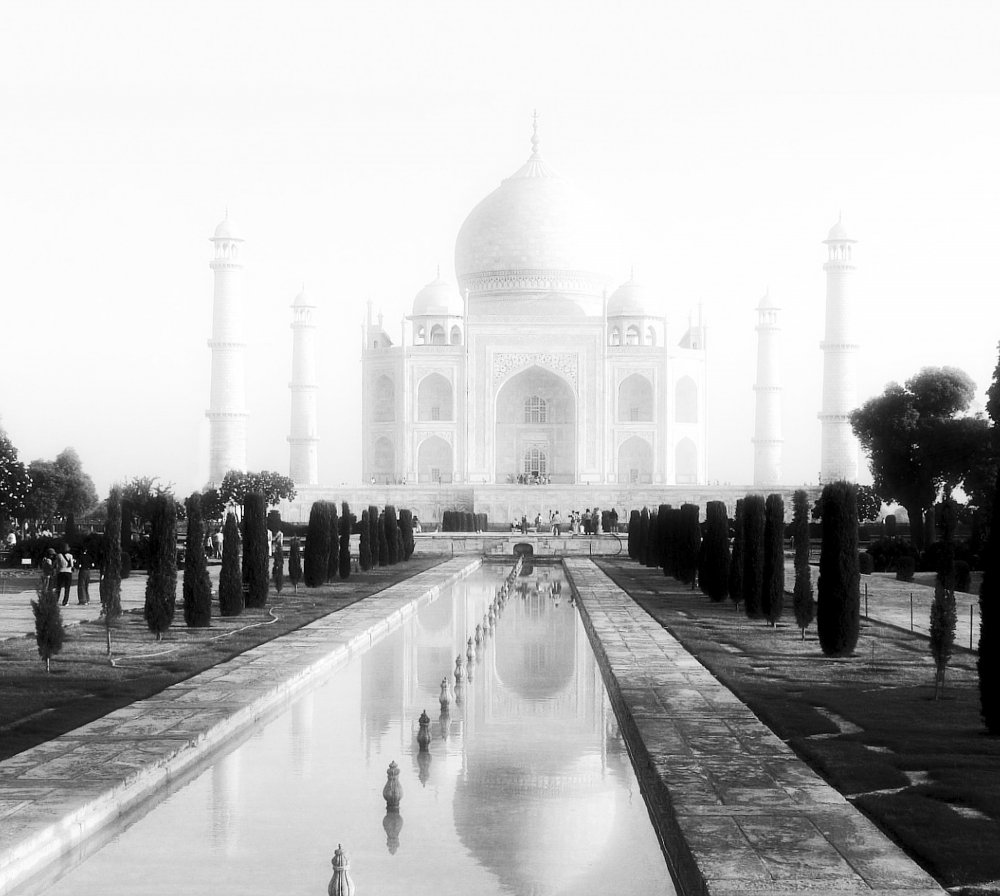 Taj Mahal from Anna Cseresnjes