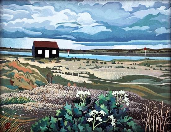 Hut, Rye Harbour from Anna  Teasdale