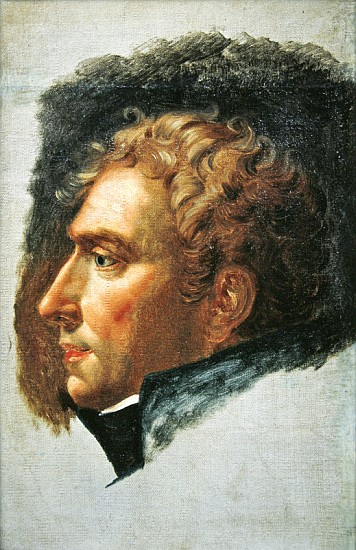 Portrait of Duroc, Grand Marshal of the Palace from Anne Louis Girodet de Roucy-Trioson