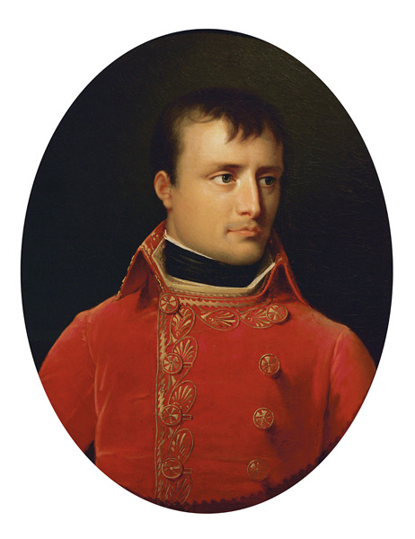 Napoleon Bonap. als 1.Konsul von Frankreich. Kopie nach dem Gemälde von Jacque from Anne-Louis Girodet de Roucy-Trioson