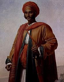 Portrait of an Indian. from Anne-Louis Girodet de Roucy-Trioson