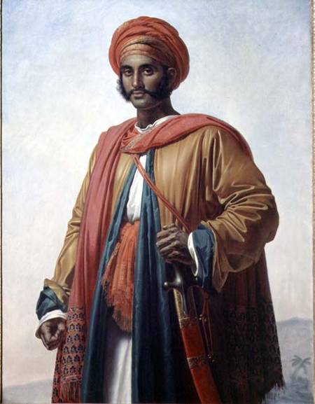 Portrait of an Indian from Anne-Louis Girodet de Roucy-Trioson