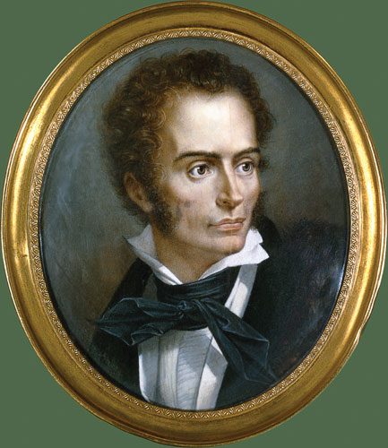 Self Portrait from Anne-Louis Girodet de Roucy-Trioson