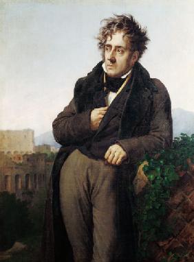 Portrait of Francois Rene (1768-1848) Vicomte de Chateaubriand