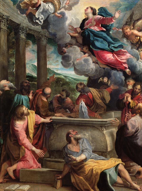 The Assumption of the Blessed Virgin Mary from Annibale Carracci