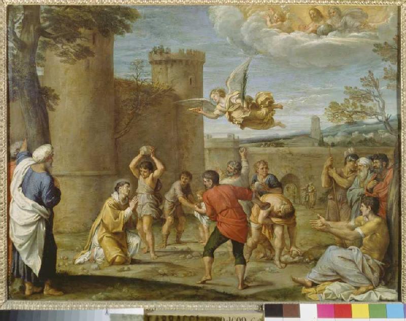 The martyrdom of St. Stephan from Annibale Carracci