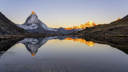 Matterhorn Golden Sunrise