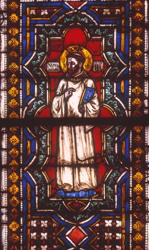 Assisi, Glasfenster, Hl.Martin v.Frinj. from Anonym, Haarlem