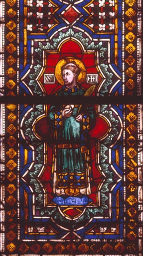 Assisi, Glasfenster, Stephanus from Anonym, Haarlem
