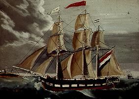 The frigate Marie Elisabeth. from Anonym, Haarlem