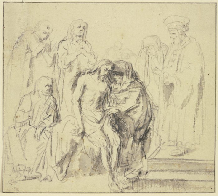 Lamentation of Christ from Anonym