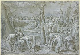 The Purification of the Garments in the Lustral Waters during the Holy War against Madian