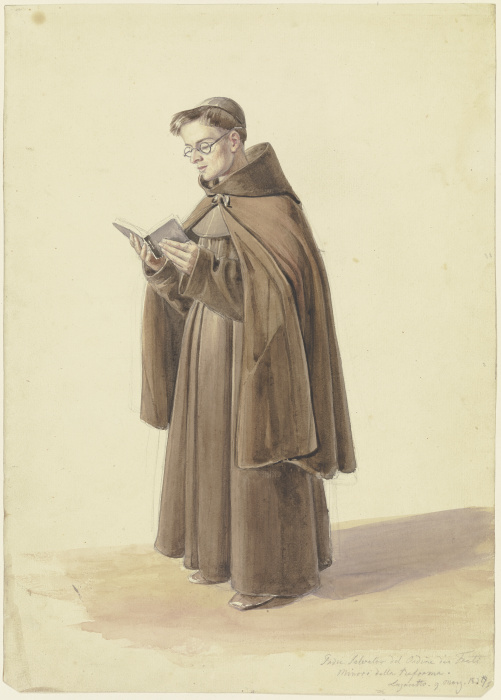 Padre Salvator del Ordine dei Frati Minori della Reforma from Anonym
