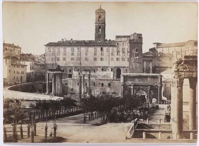 Rome: The Forum Romanum against the Capitol from Anonym