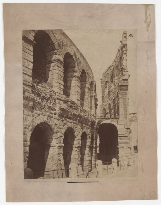Verona: View of the amphitheatre from Anonym